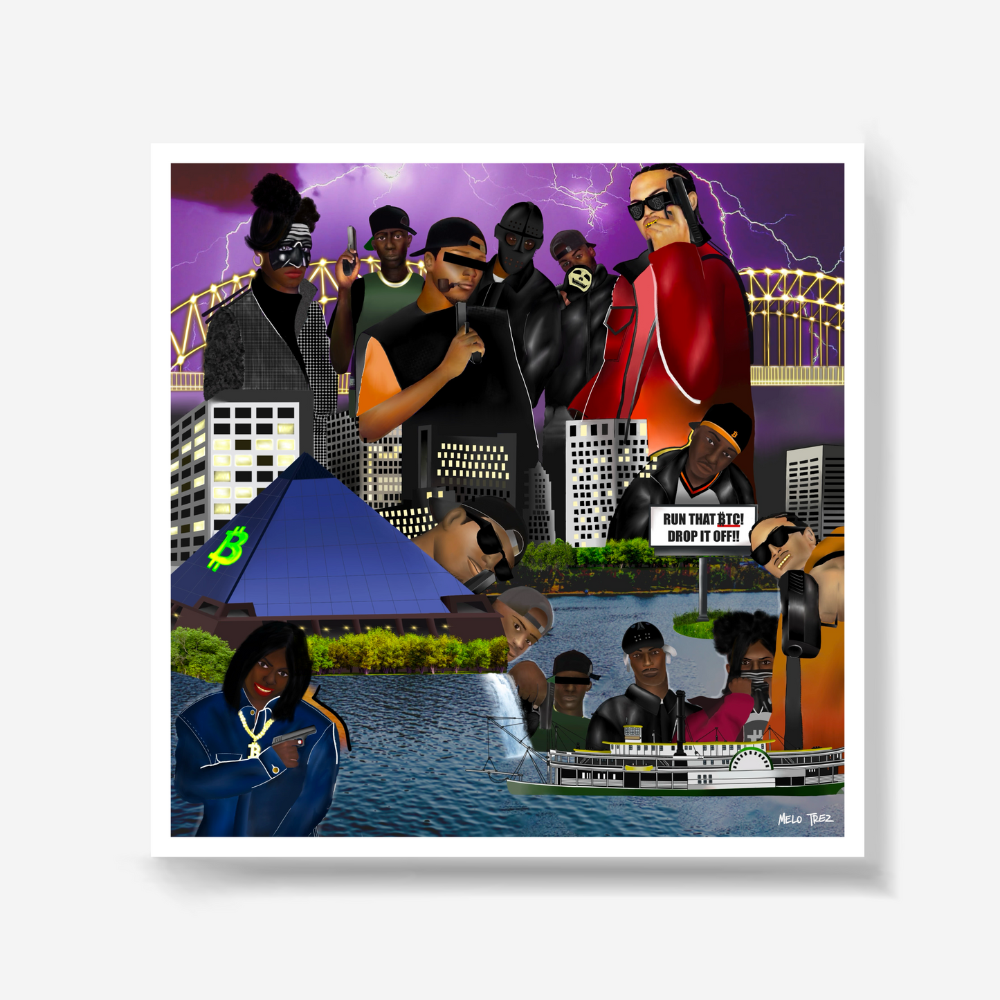 RUN THAT BTC, DROP IT OFF!